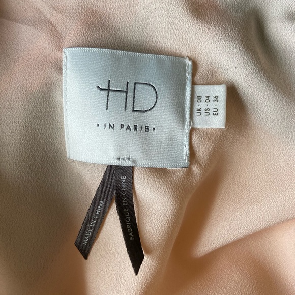 Anthropologie HD in Paris Pleated Colorblock Skirt - Picture 3 of 4